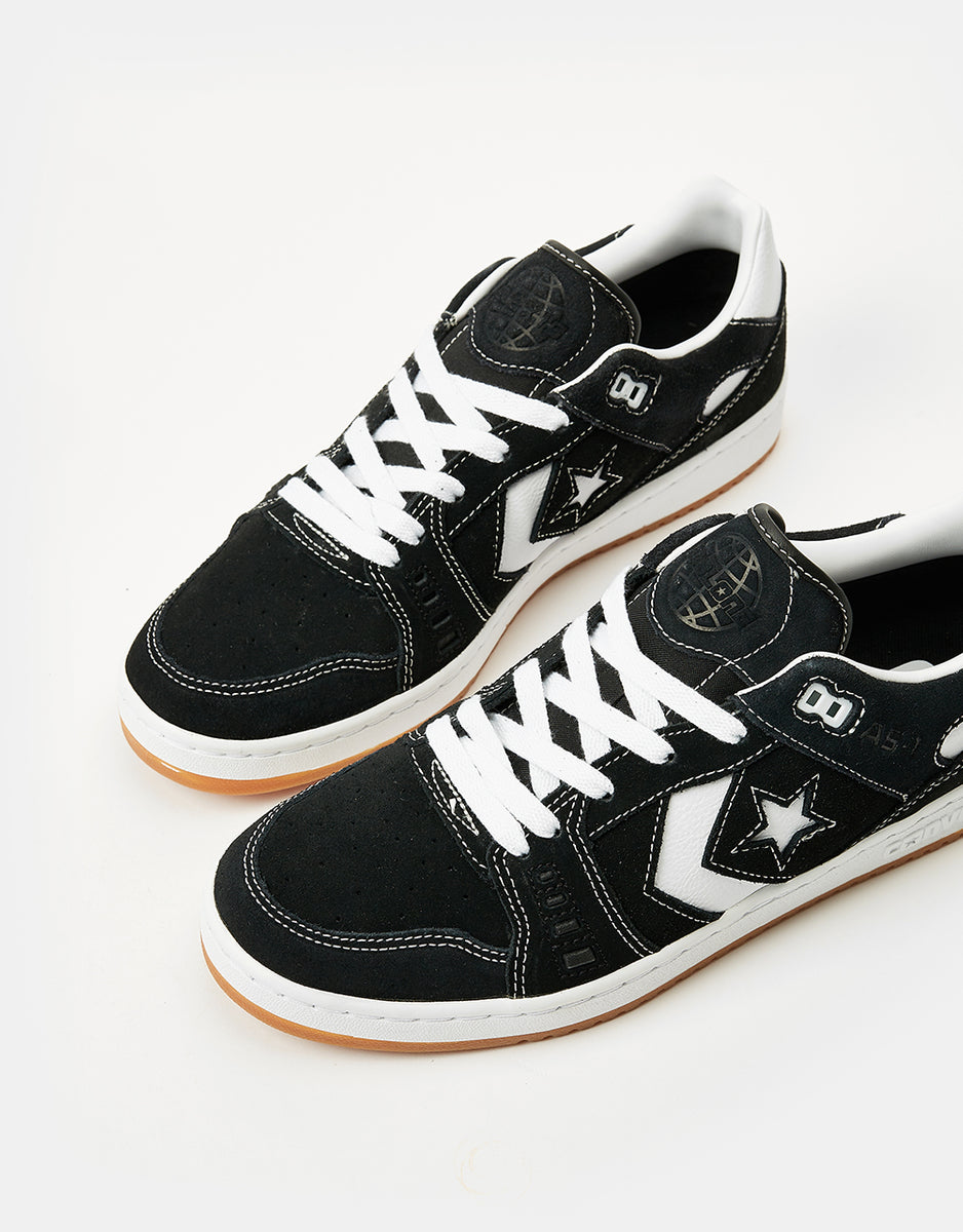 Converse AS-1 Pro Skate Shoes - Black/White/Gum – Route One
