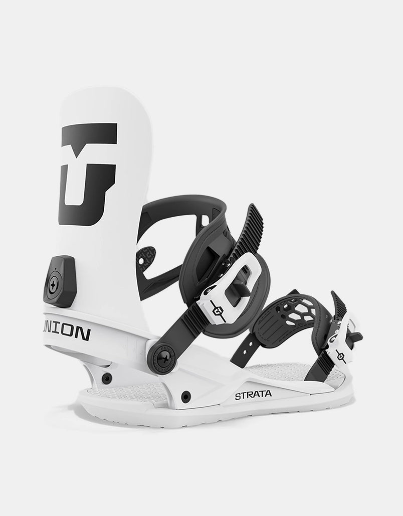 Union Strata 2024 Snowboard Bindings White