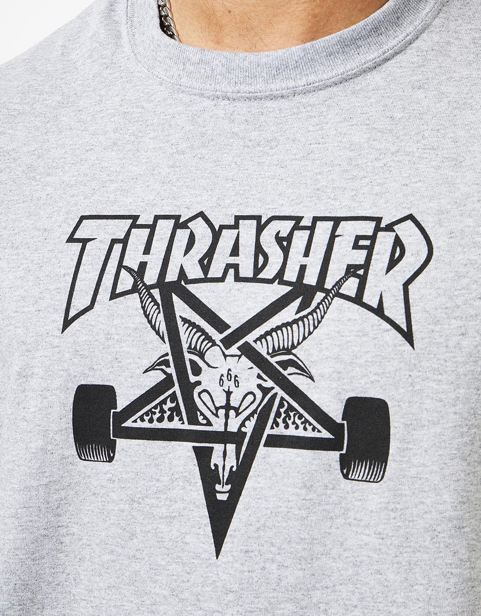 Thrasher Skategoat T-Shirt - Grey – Route One
