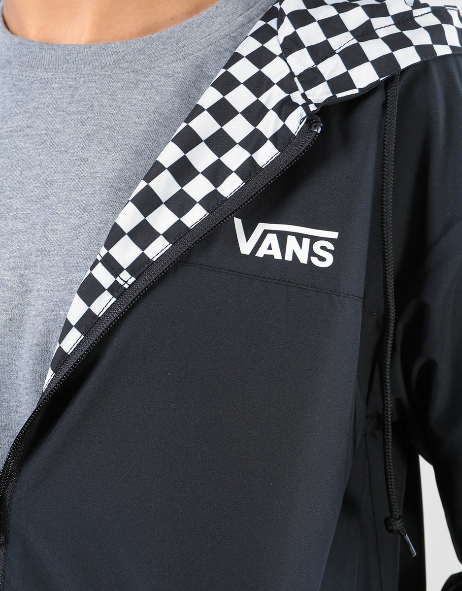 Vans Womens Mercy Reversible Parka Jacket - Checkerboard – Route One