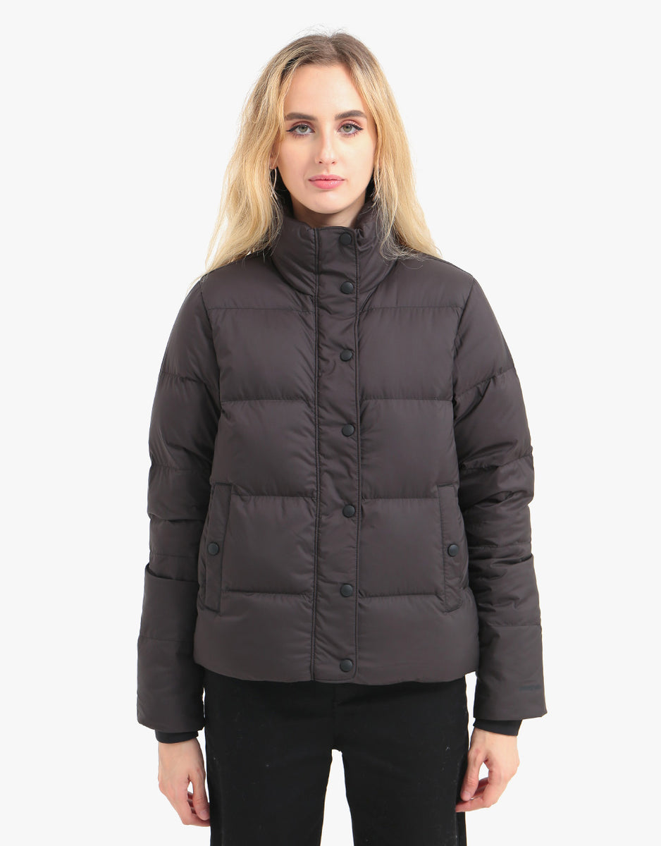 Patagonia Womens Silent Down Jacket - Black – Route One