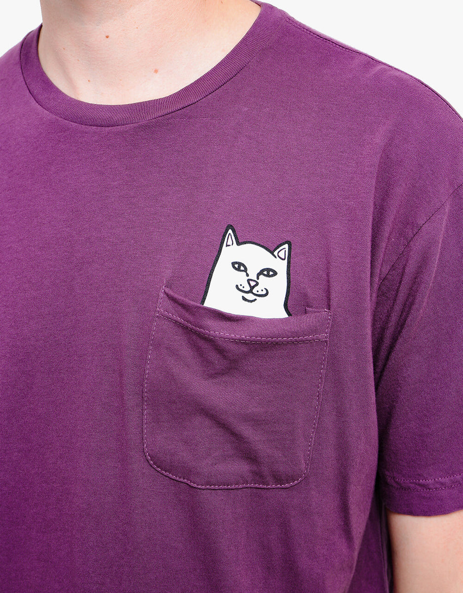 RIPNDIP Lord Nermal Pocket T-Shirt - Mist Grape – Route One