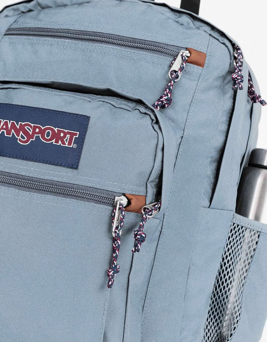 Jansport cool student sales backpack grey letterman poly