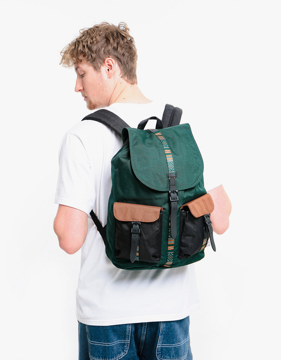 Herschel Supply Co. Dawson Backpack - Scarab/Black/Saddle – Route One