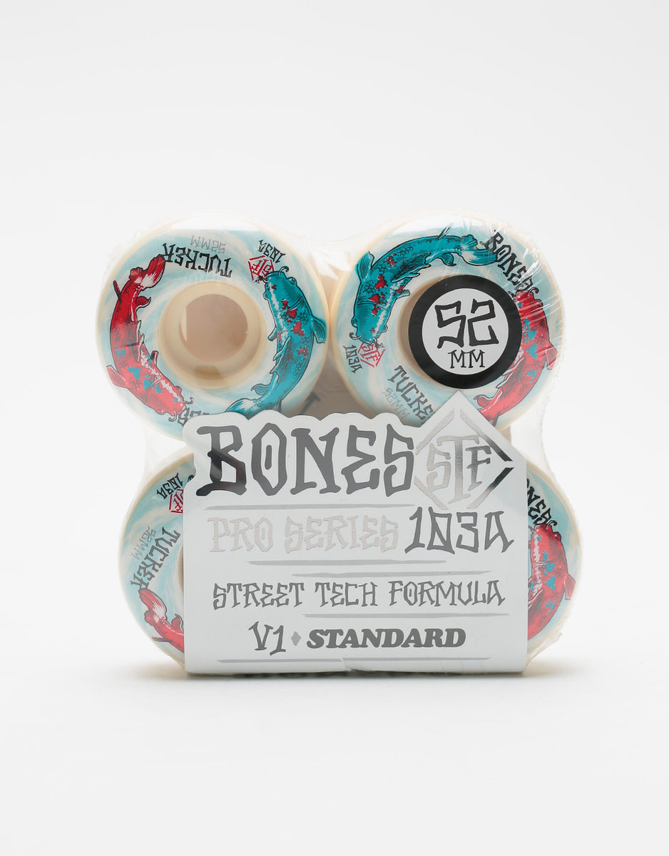 Bones Tucker Big Fish V1 STF Skateboard Wheel - 52mm – Route One