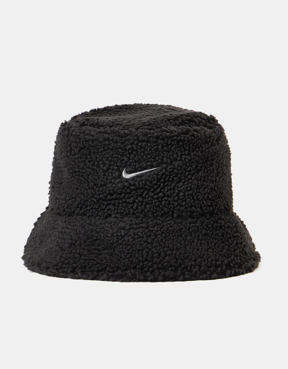 Nike Swoosh Nu Bucket Hat in Smoke Gray
