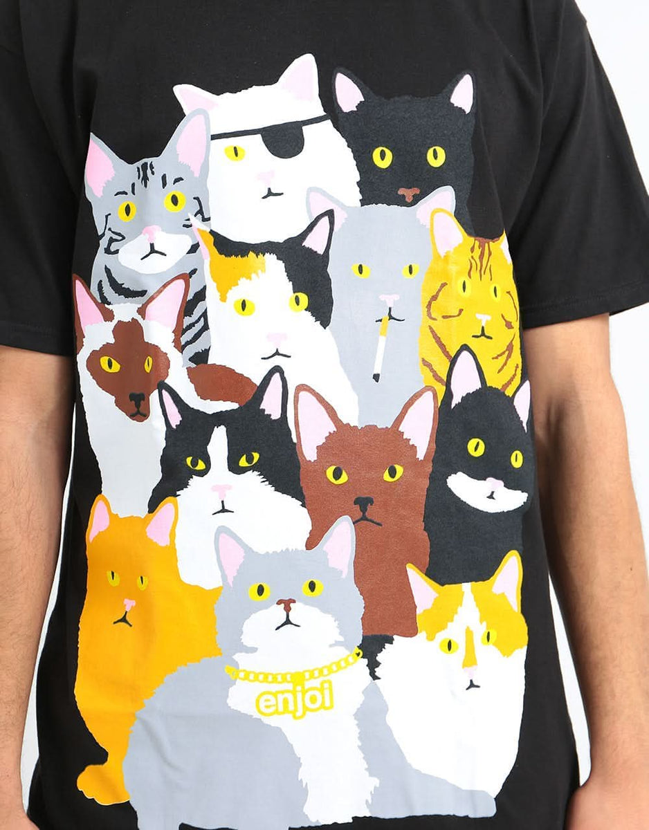 enjoi cat t shirt