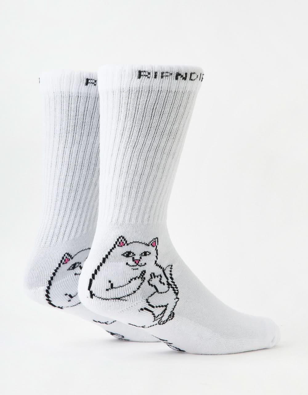 RIPNDIP Lord Nermal Socks - White