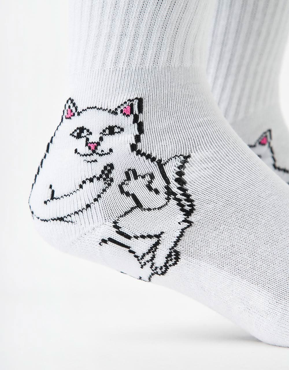 RIPNDIP Lord Nermal Socks - White