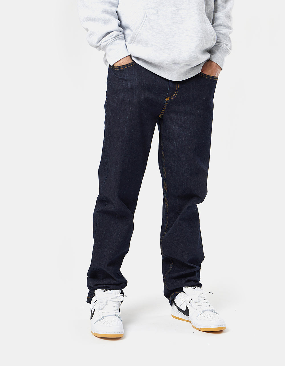 Route One Baggy Denim Jeans - Raw