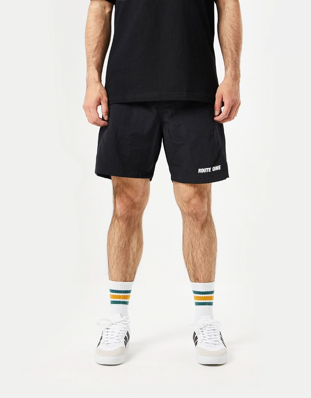 Route One Jammin Shorts - Black