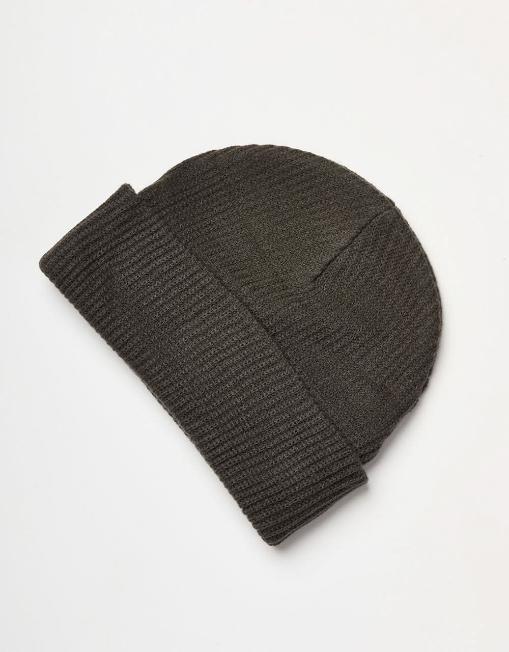 Route One Recycled Fisherman Beanie - Slate Grey