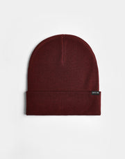 Route One Recycled NY Cuff Beanie - Burgundy