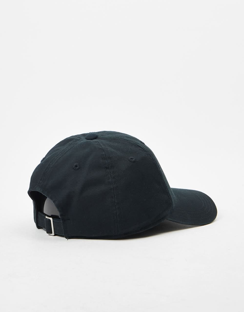 Plain black 2025 dad hat