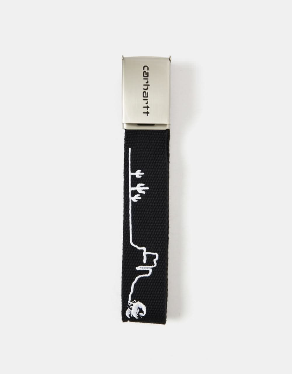 Carhartt WIP Monument Clip Belt - Black/Wax