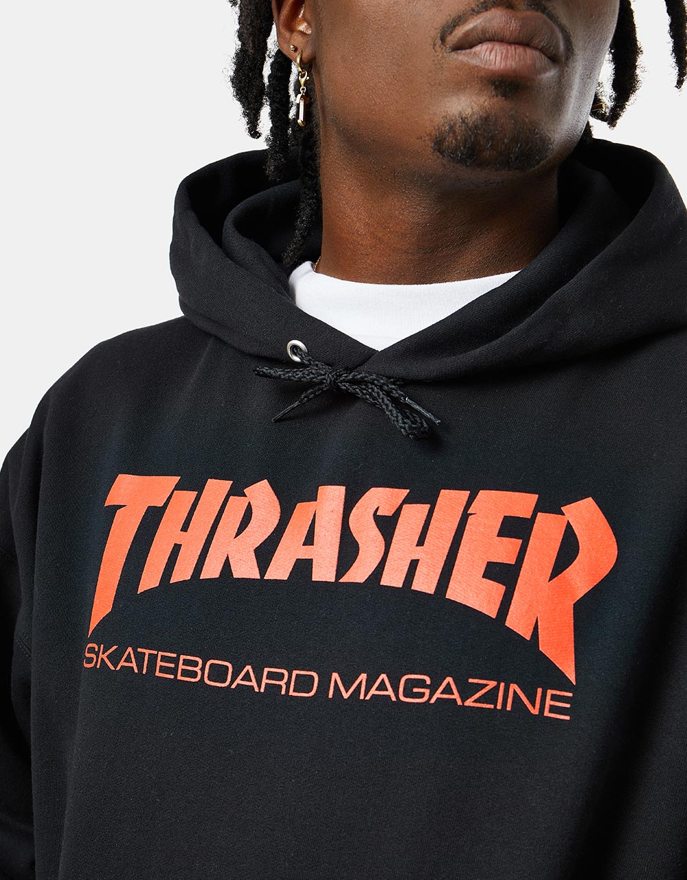 Thrasher Skate Mag Pullover Hoodie - Black/Red – Route One