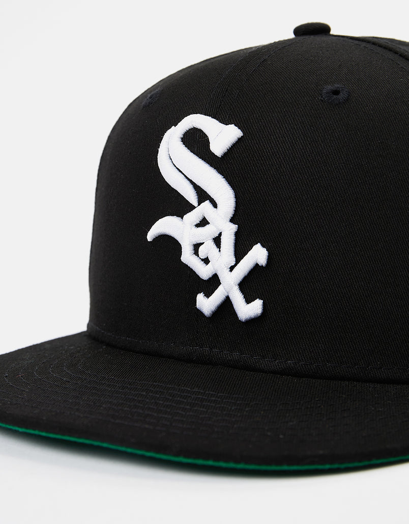 New Era 9Fifty® Chicago White Sox Team Side Patch Cap - Black/White – Route  One
