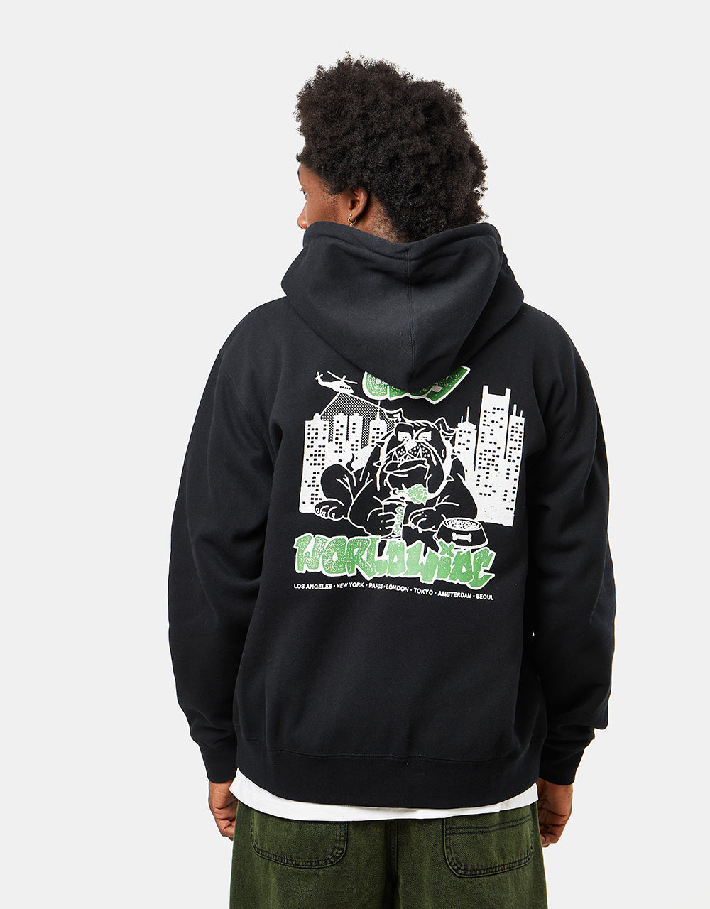 Dog on sale thrasher hoodie