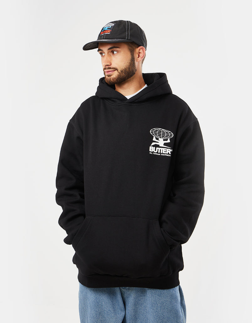 Butter Goods All Terrain Pullover Hoodie - Black – Route One