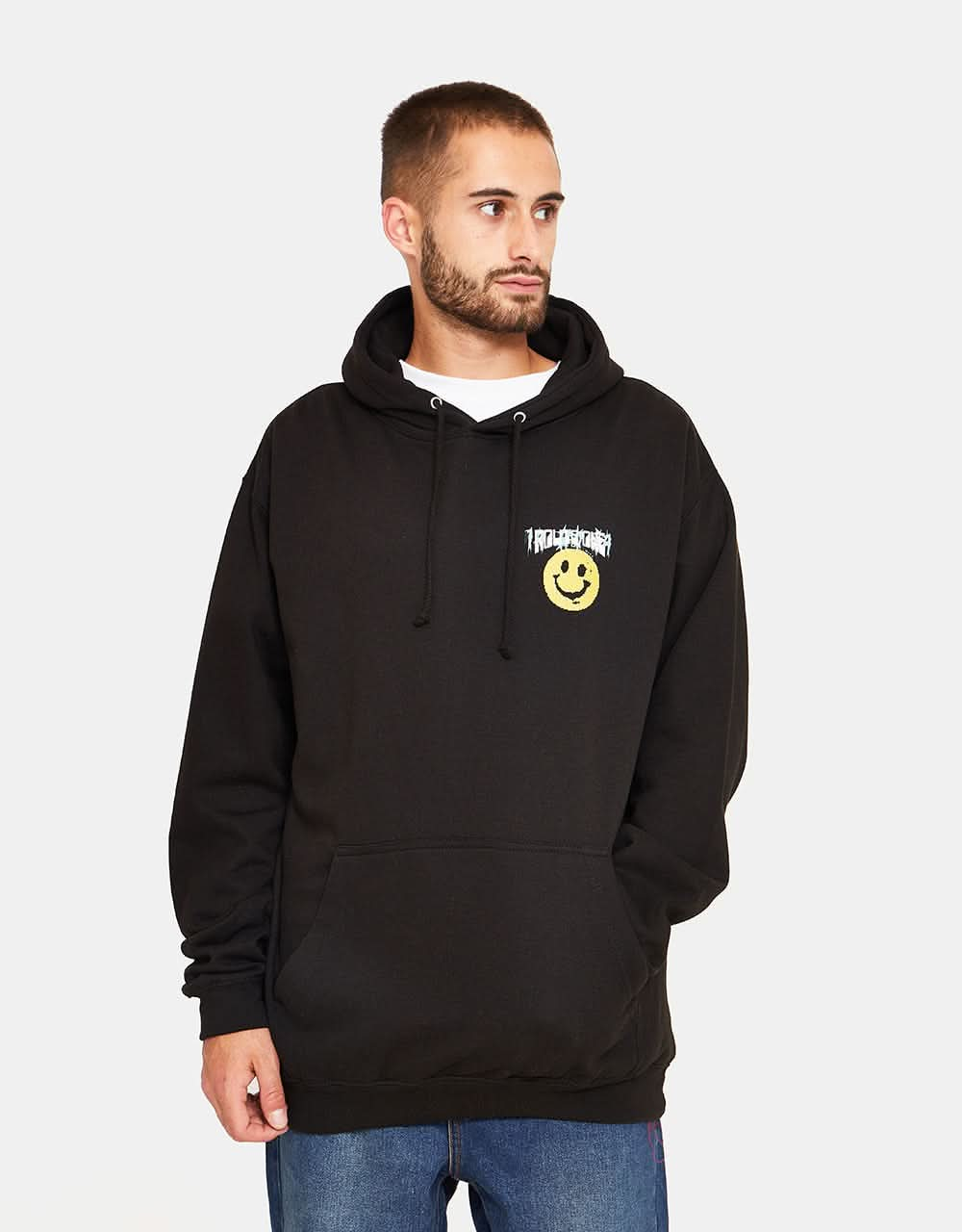 Route One 3AM Pullover Hoodie - Black