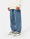 Vans Check-5 Baggy Denim Pant - Stonewash Blue