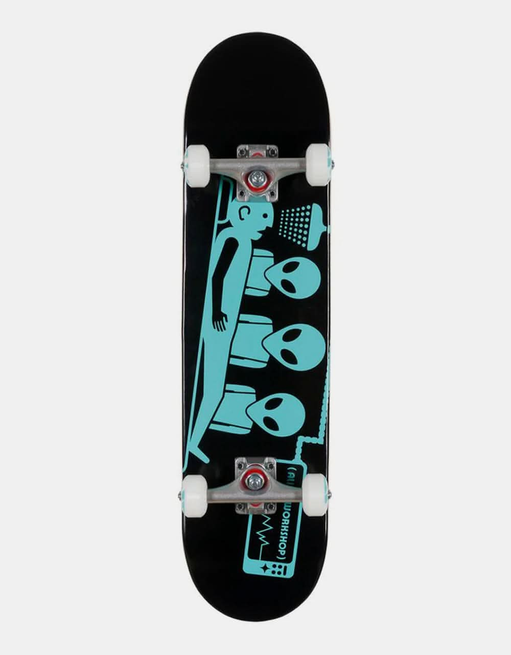 Alien Workshop Abduction Black/Teal Complete Skateboard - 7.5"