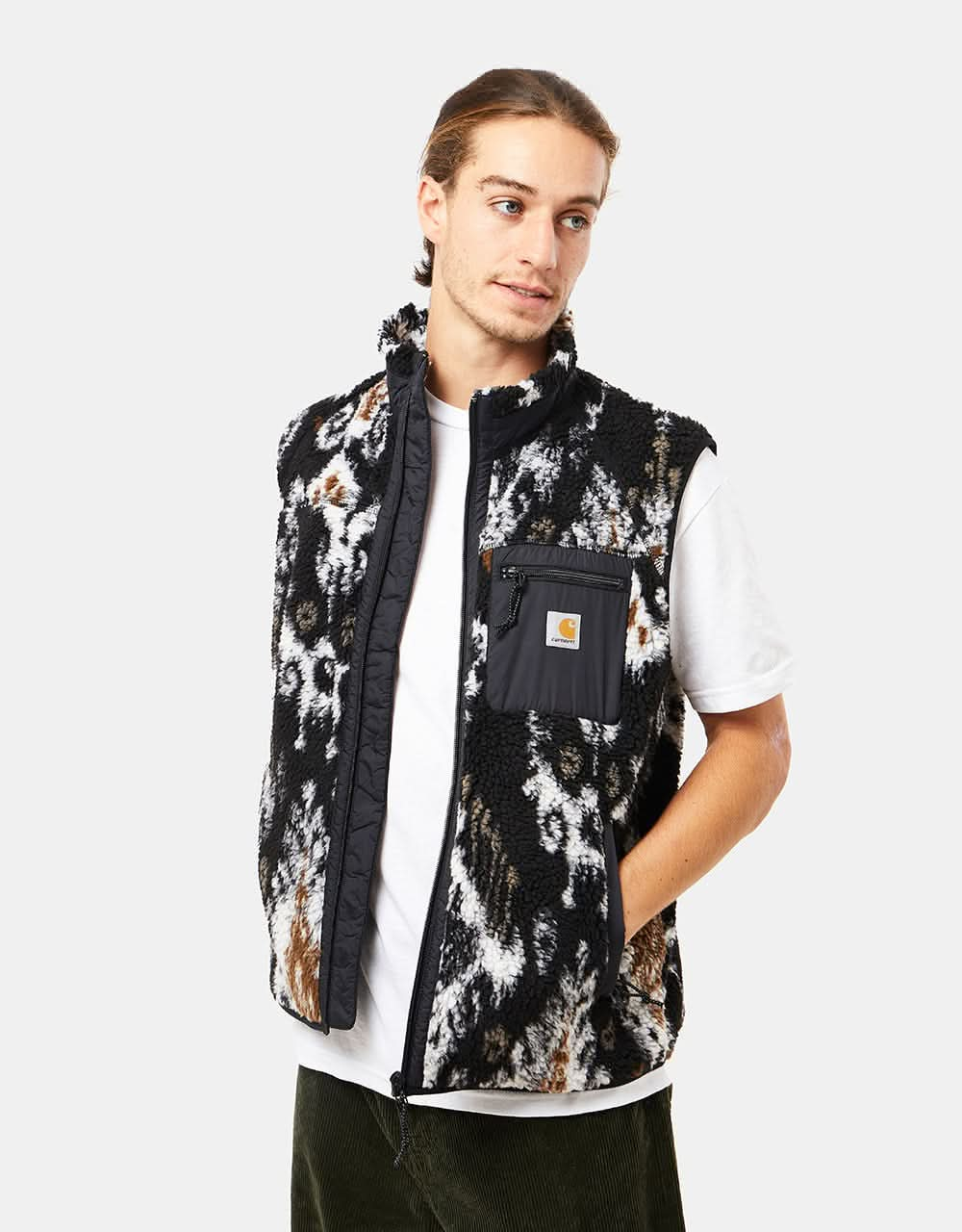 Carhartt vest no on sale collar