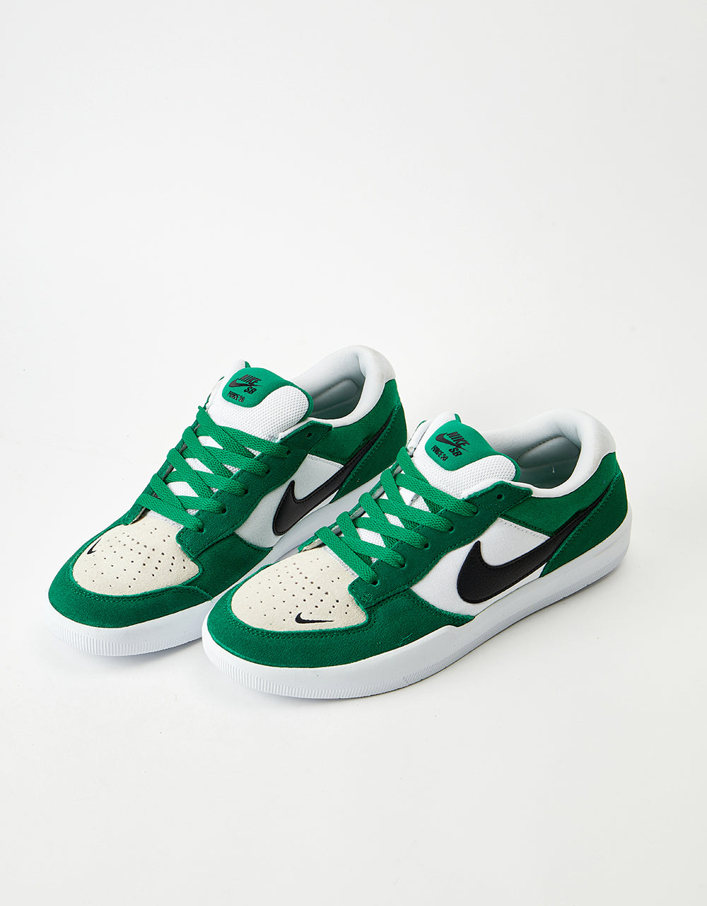 Nike SB Force 58 Skate Shoes - Pine Green/Black-White-White – Route One