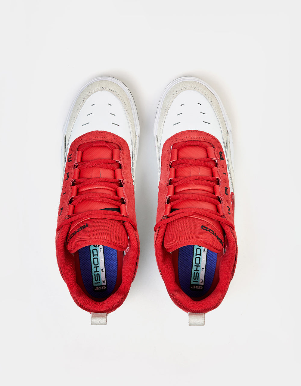 Nike SB Air Max Ishod Skate Shoes - White/Varsity Red-Summit White ...