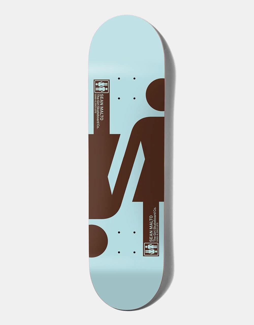 Girl Malto Double OG 'TWIN' Skateboard Deck - 8.25"