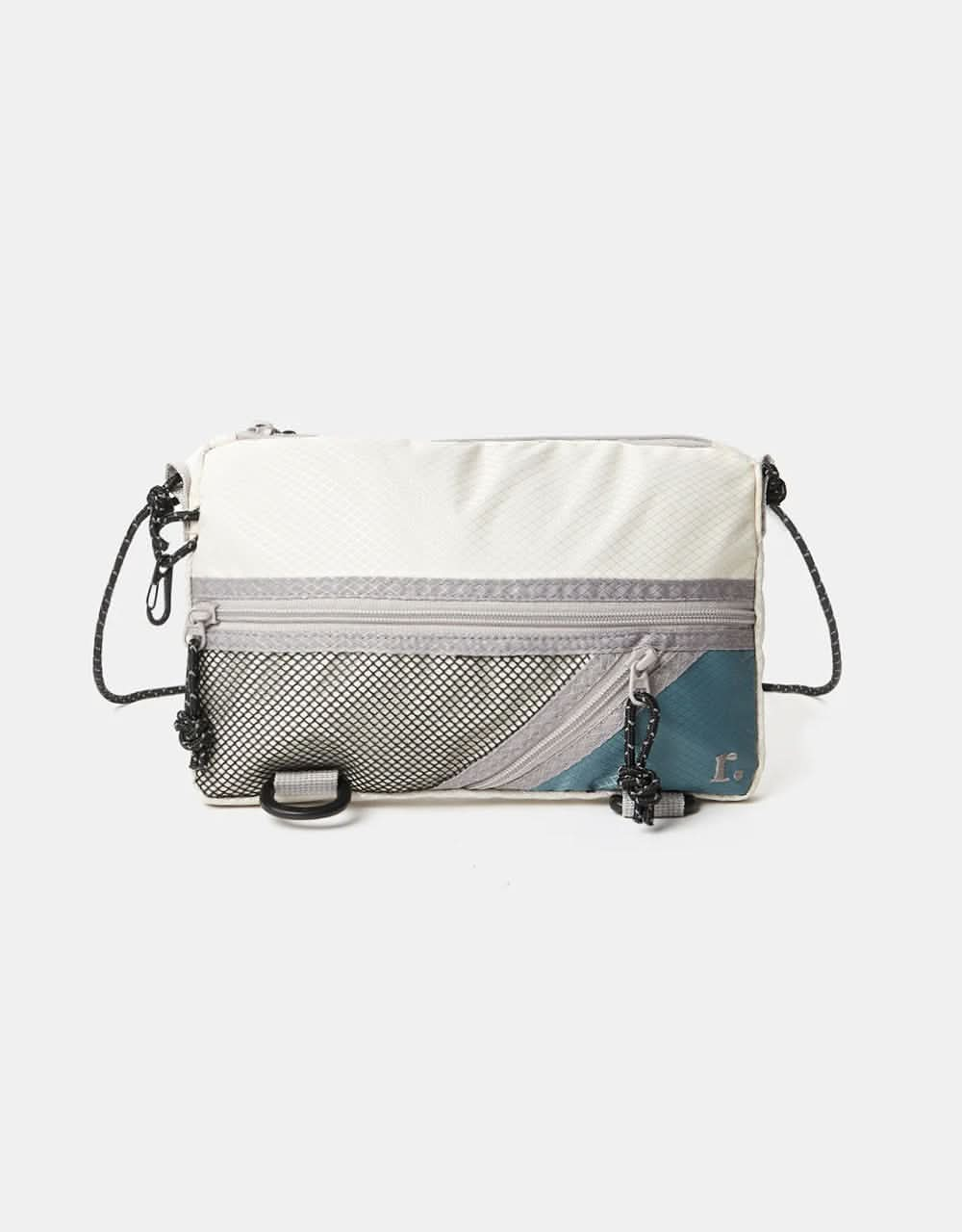 Route One Technical Cross Body Bag - Pine/Angora