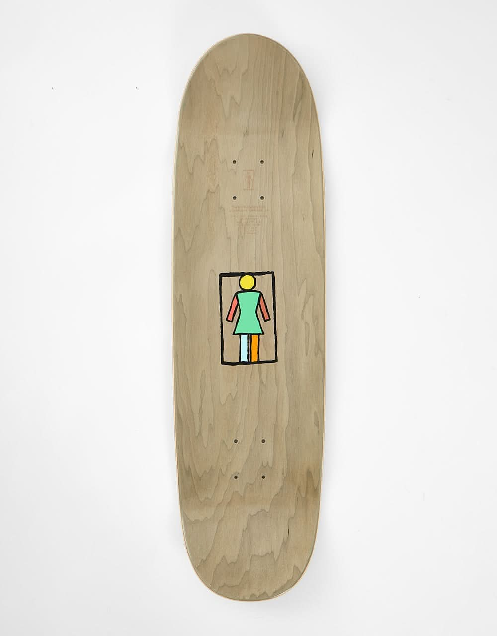 Girl Bannerot Tangram 'LOVESEAT' Skateboard Deck - 9"