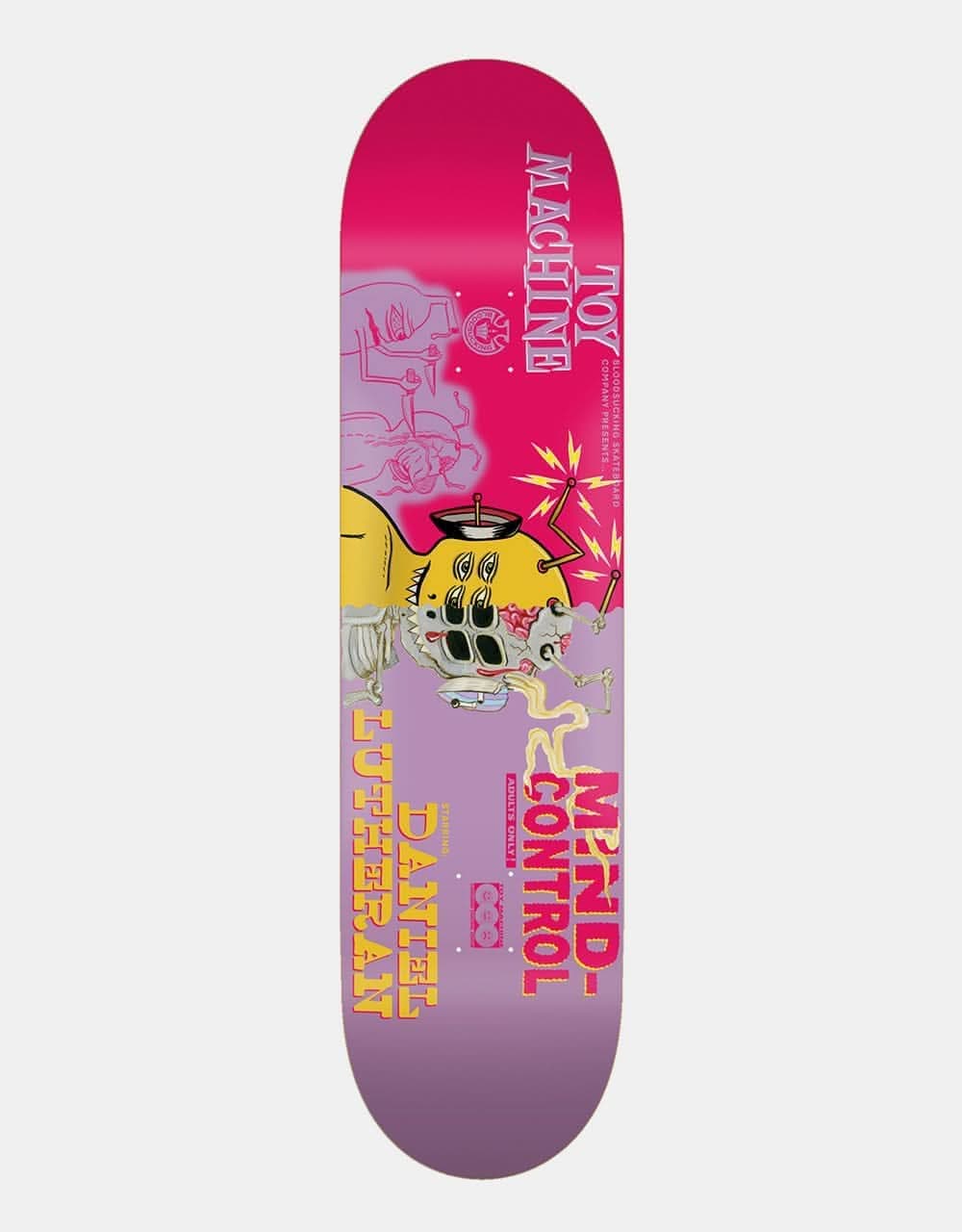 Toy Machine Luterhan Mind Control Skateboard Deck - 8.25"