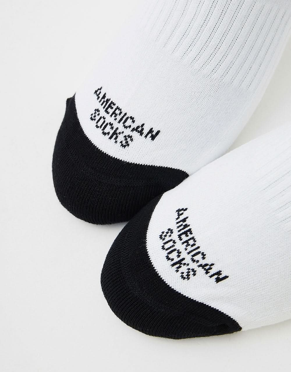 American Socks Dead Inside Socks - White