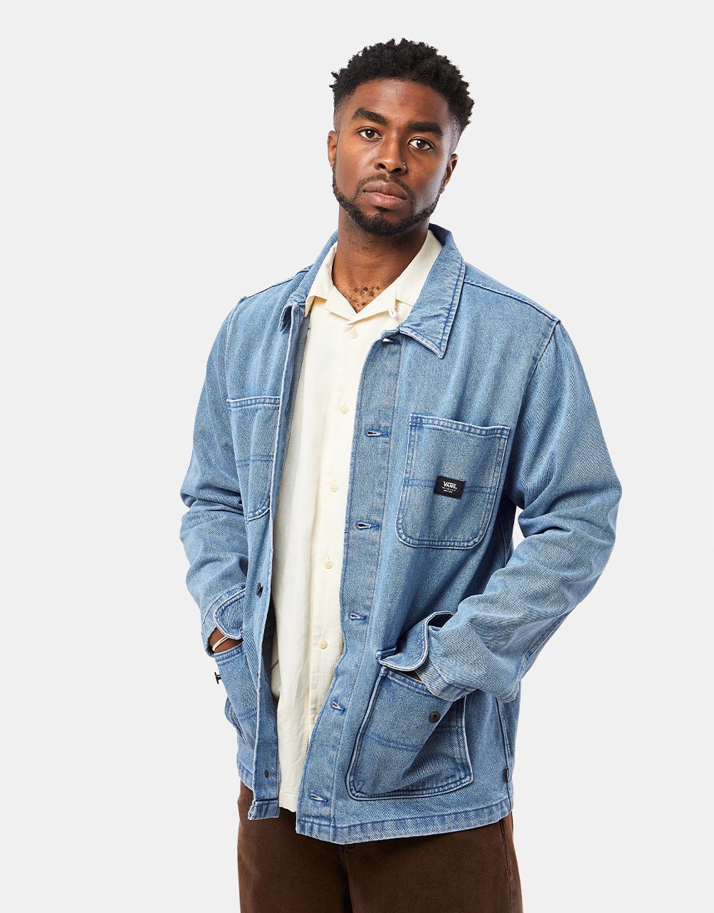 Denim jacket cheap with vans