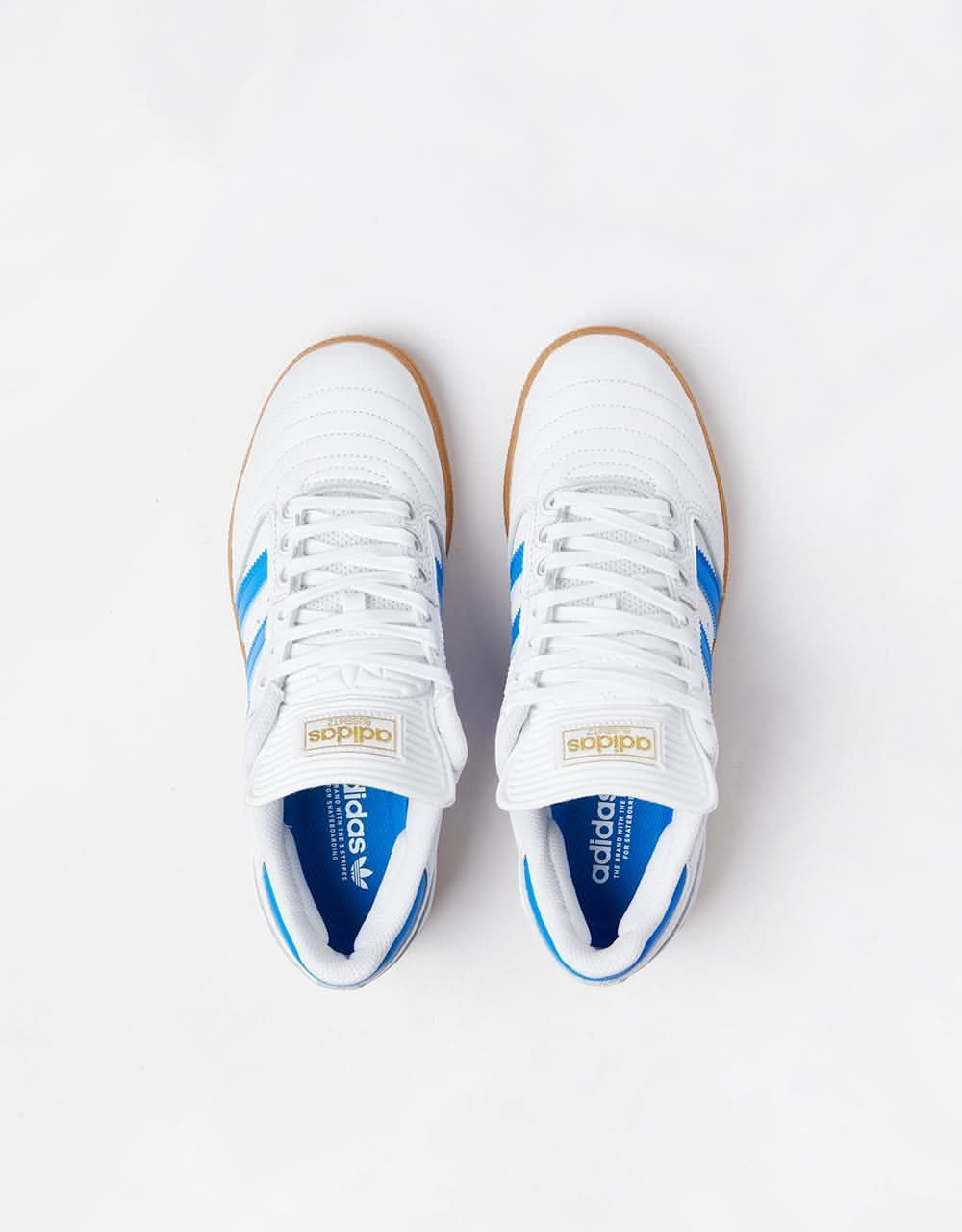 Adidas 3mc skate shoes  white/clear brown/gold metallic best sale