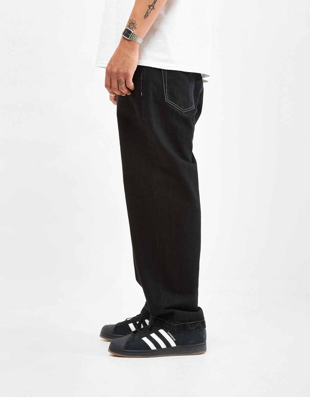 DC Worker Baggy Denim Pant - Black Tint