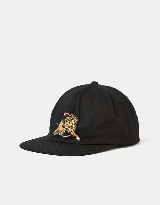 Santa Cruz Salba Tiger Simplified Snapback Cap - Black