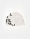 Route One Crawlers Cuffless Beanie - Angora/Black