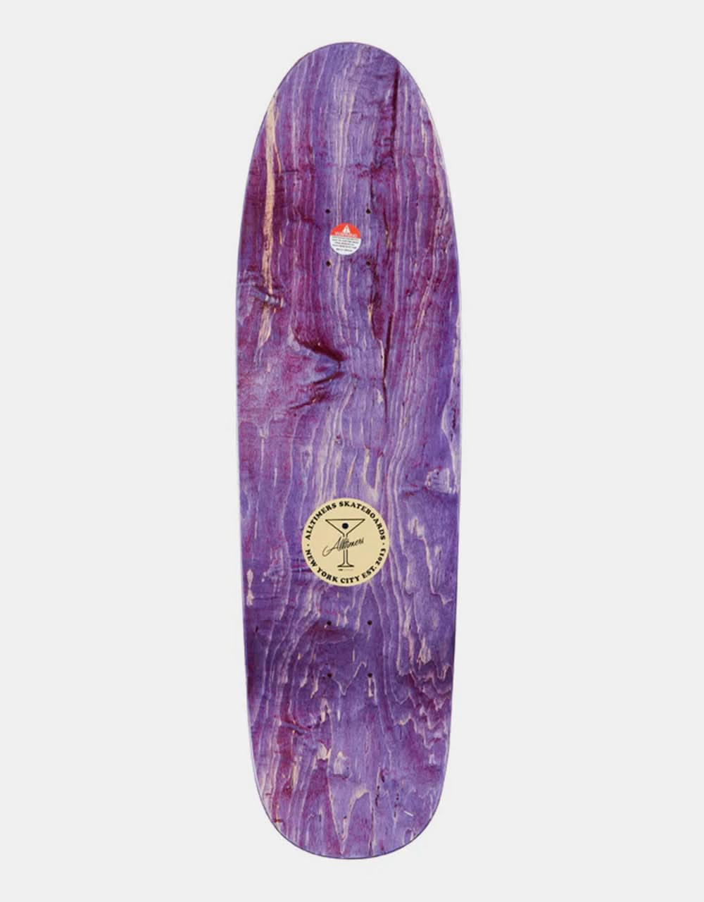 Alltimers Excessive Wheel Well Skateboard Deck - 9"