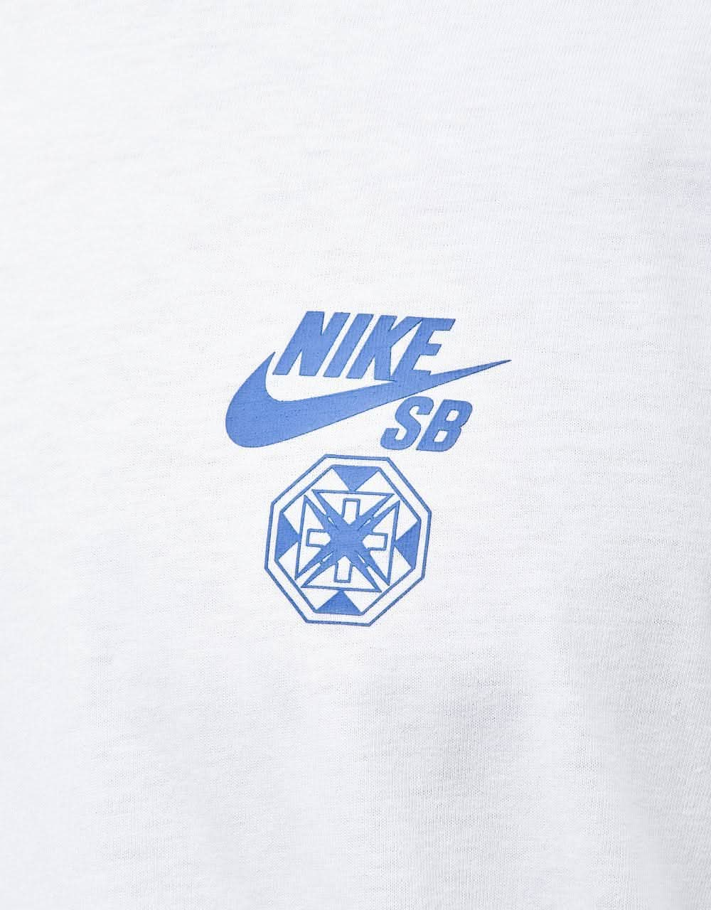 Nike SB x Di'orr Greenwood M90 L/S T-Shirt - White