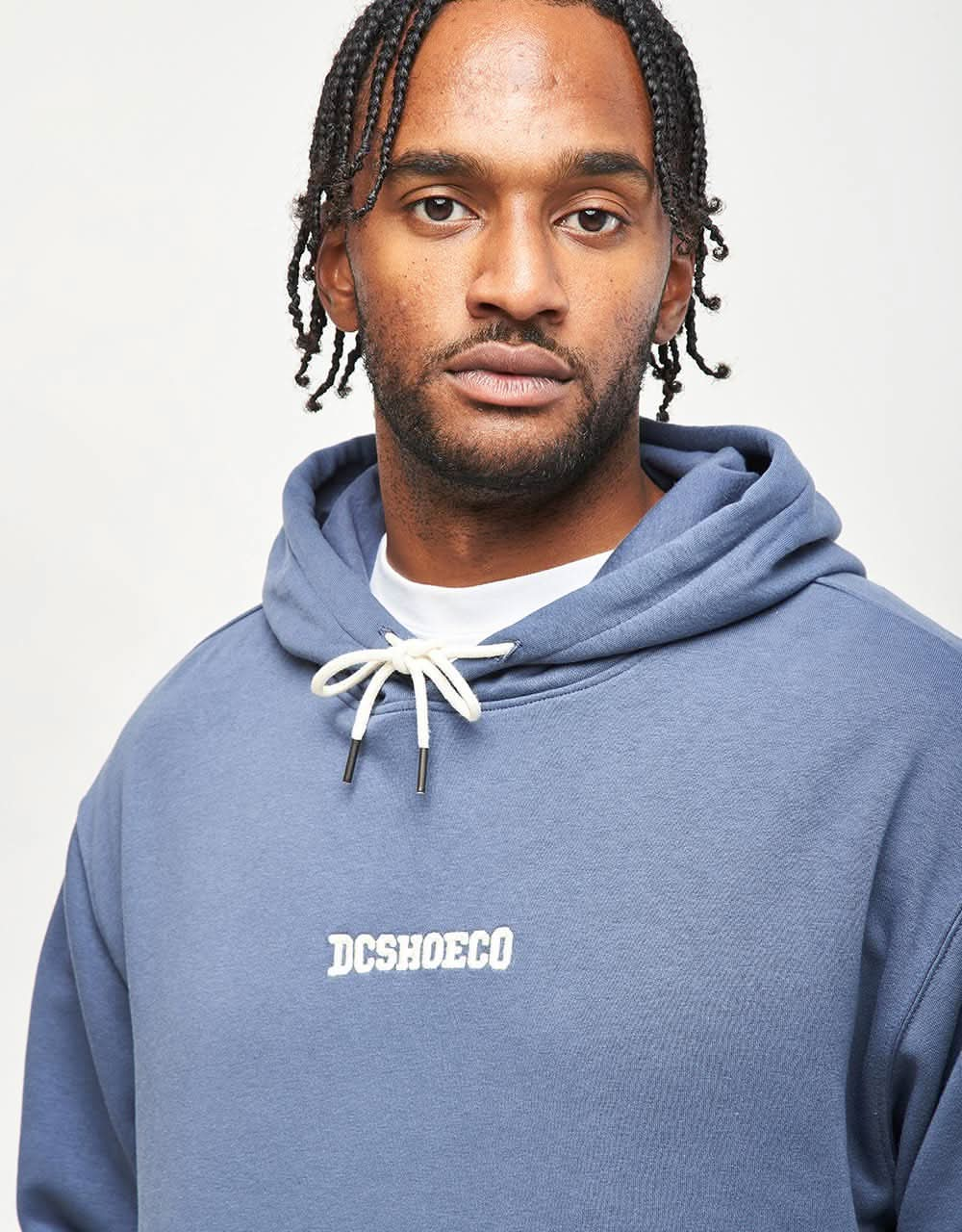 DC Baseline Pullover Hoodie - Vintage Indigo