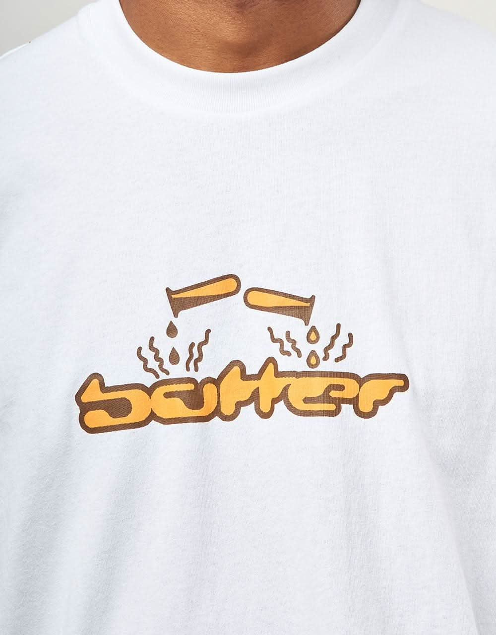 Butter Goods Corrosive T-Shirt - White