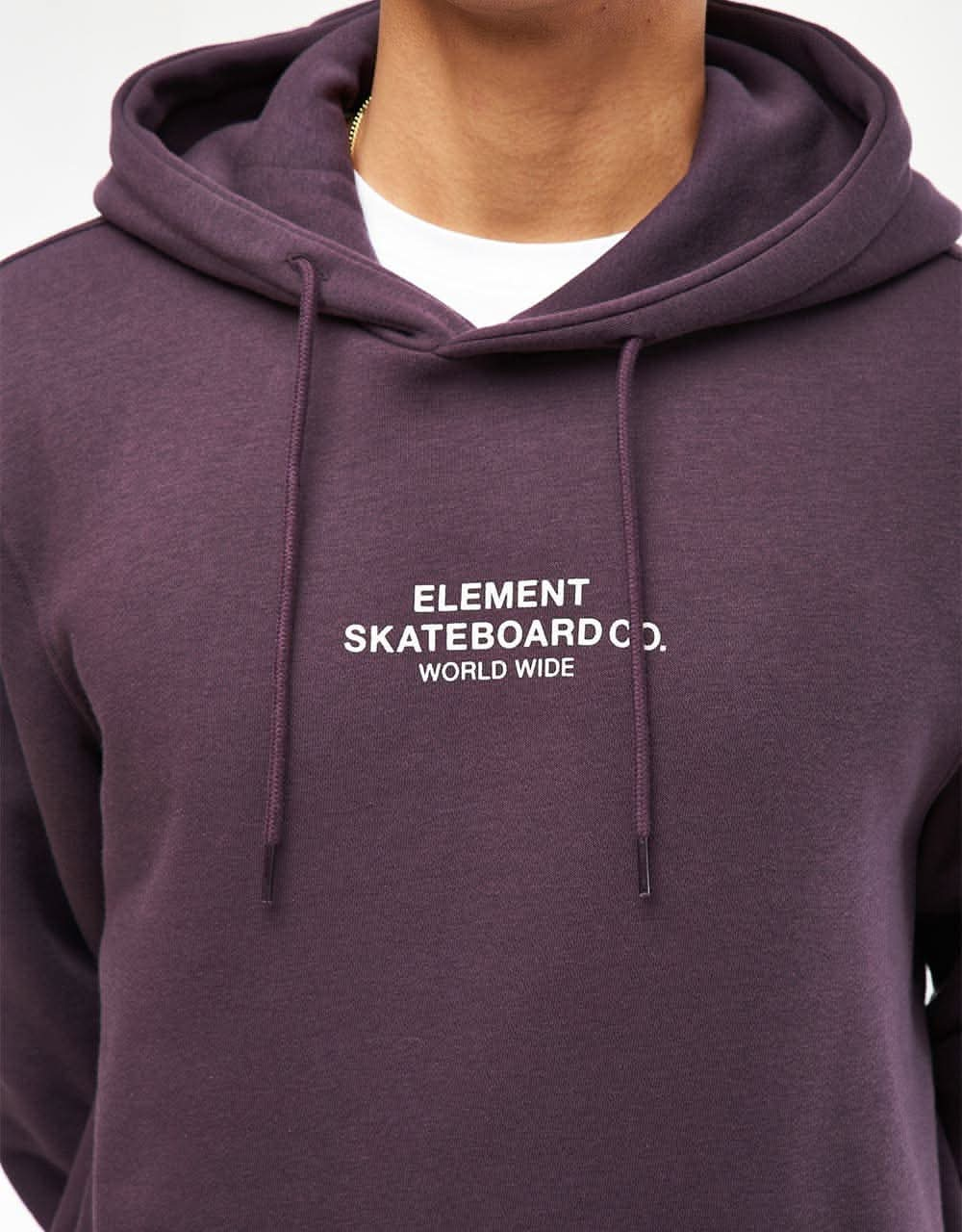 Element Skateboard Co. Pullover Hoodie - Plum Perfect