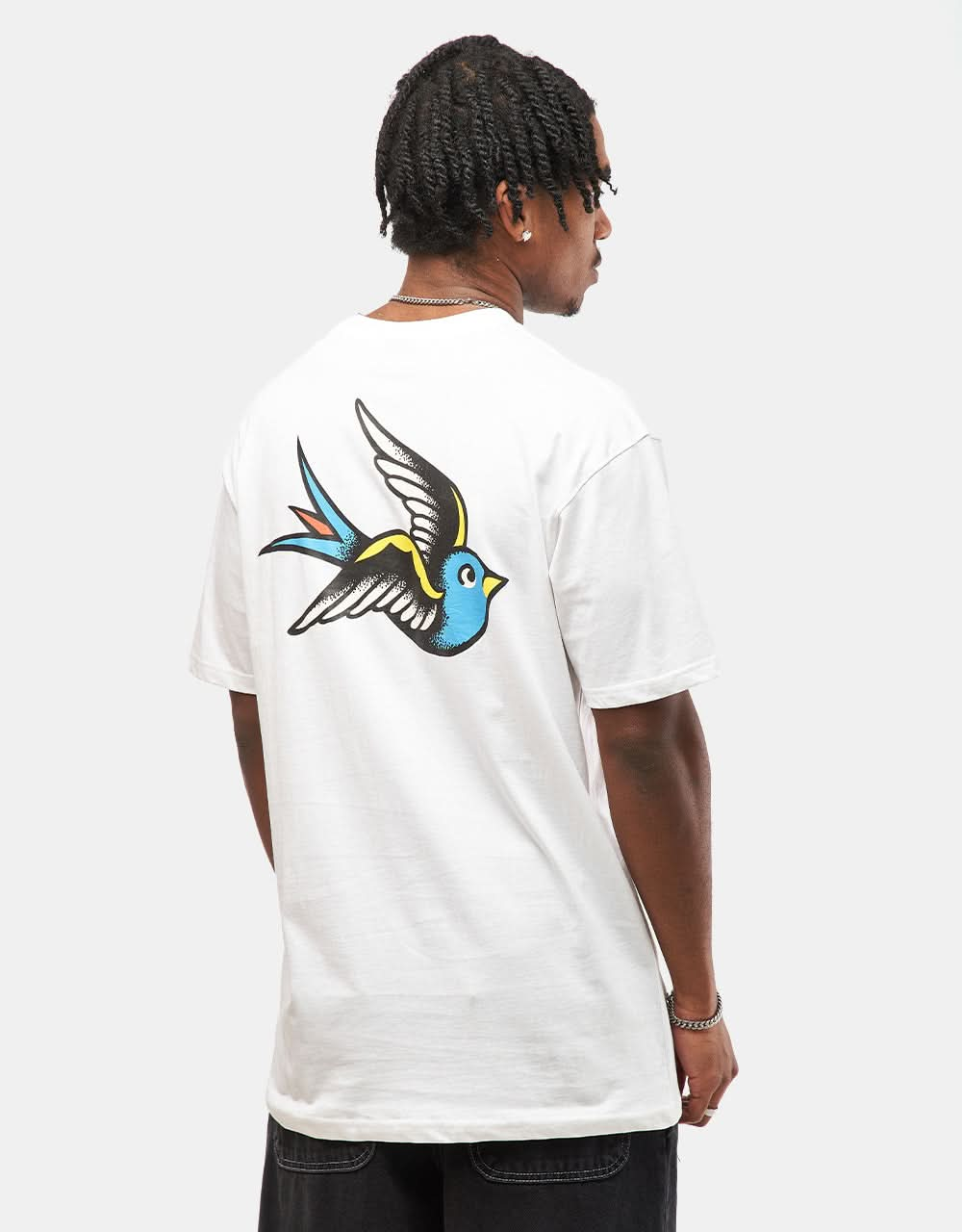 Santa Cruz Sparrow UK EXCLUSIVE T- Shirt - White