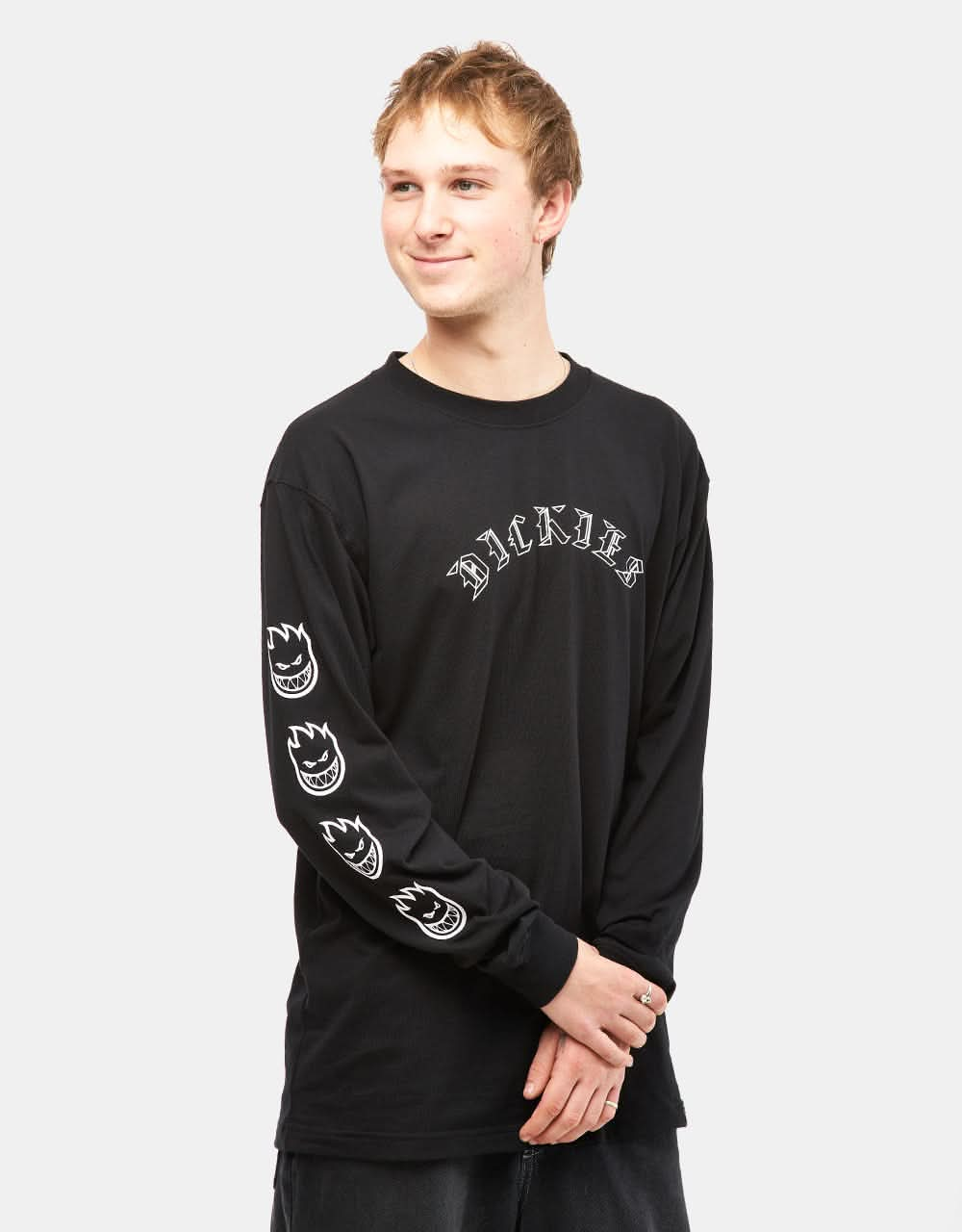 Dickies x Spitfire L/S T-Shirt - Black