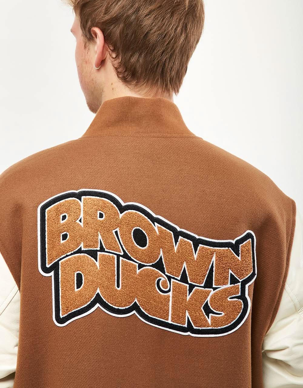 Carhartt WIP Brown Ducks Bomber - Hamilton Brown/Wax