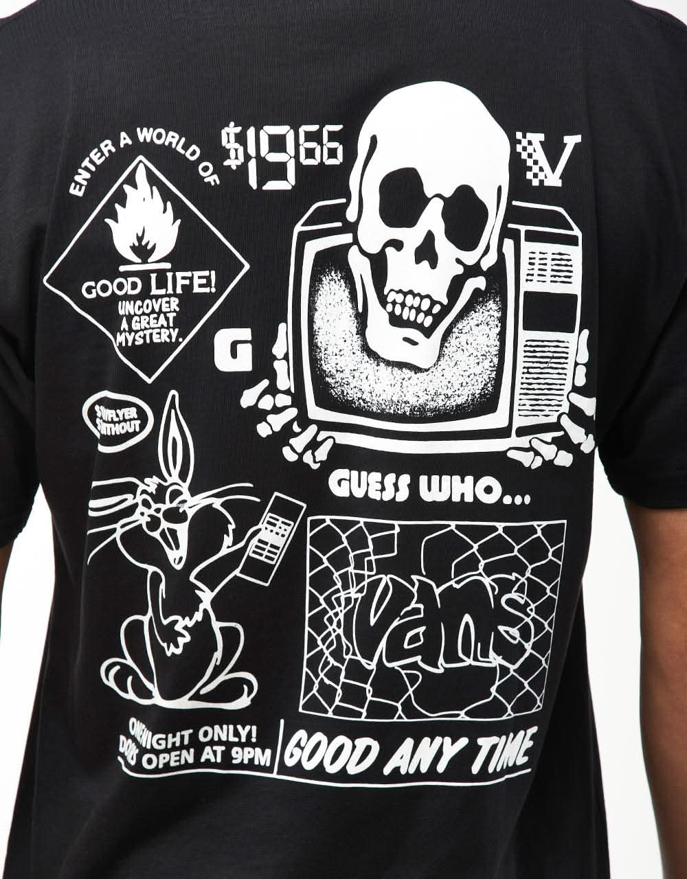 Vans Crazy Eddy T-Shirt - Black