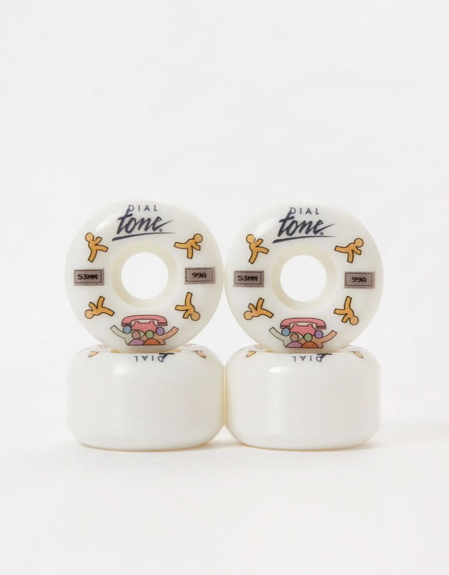 Dial Tone AOL Conical 99a Skateboard Wheels - 53mm