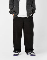 Route One Super Baggy Canvas Pant - Black